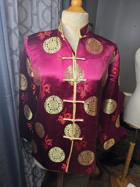 Exquisite Oriental Mandarin Dragon Jacket